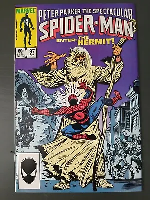 Buy Spectacular Spider-Man #97 (Marvel) 1984, VF/NM - Marvel, 1st App Jonathan Ohnn • 19.99£