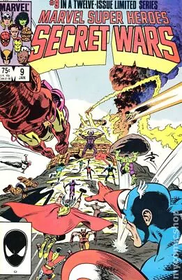 Buy Marvel Super Heroes Secret Wars #9D FN 1985 Stock Image • 9.99£