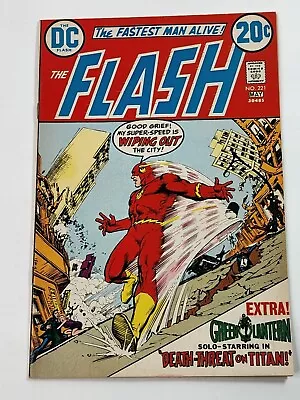 Buy Flash 221 DC Comics Nick Cardy Cover Green Lantern Backup Bronze Age 1973 • 12.78£
