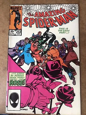 Buy Amazing Spider-man #253. 1984. First Appearance Of The Rose. Early Black Suit • 15£