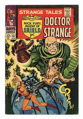 Buy Strange Tales #157 VG 4.0 1967 1st App. Living Tribunal • 18.14£