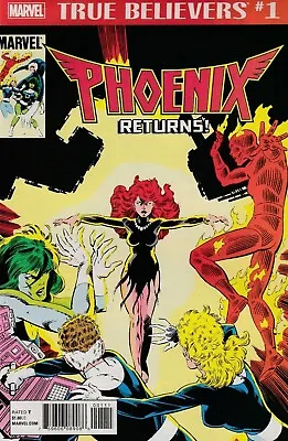 Buy True Believers PHOENIX RETURNS #1 (Reprint / Fantastic Four #286 / 1986 / NM) • 4.95£