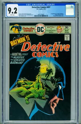 Buy Detective Comics #457 CGC 9.2-Batman- 1st Leslie Thompkins- 4291310002 • 244.06£