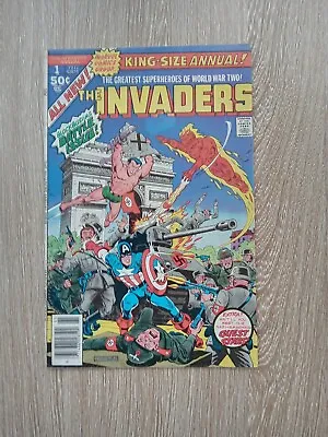 Buy MARVEL COMICS THE INVADERS  12 Issues + Annual 4, 6, 8, 10-18 High Grade  • 50£