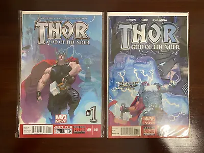 Buy Thor God Of Thunder #1 And #20 1st Appearance Of Old King Thor And Old Galactus • 20.55£