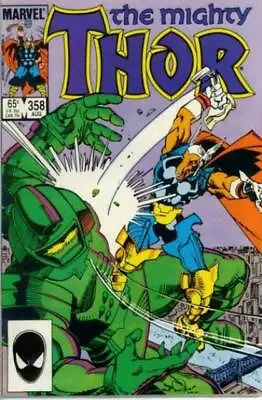 Buy Thor (1962) # 358 (7.0-FVF) Beta Ray Bill, Titanium Man 1985 • 6.30£