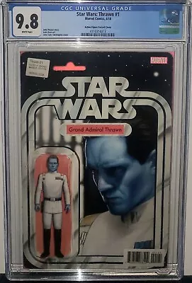 Buy Star Wars Thrawn #1 Action Figure Variant Cgc 9.8! 1st App Of Thrawn In Marvel! • 180.08£