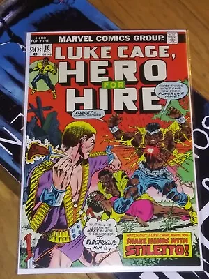 Buy Luke Cage Hero For Hire #16 (Marvel 1973) Last Book Of The Title Classic Bronze • 19.25£