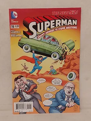 Buy Superman #19 DC Comics Mad Variant Cover 2013 New 52 • 19.99£