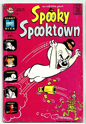 Buy Spooky Spooktown #31 (Harvey Giant) Oct 1969, Wendy, Casper (VG+) • 6.93£