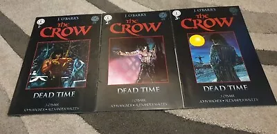 Buy Rare The Crow Dead Time Full Set 1,2 + 3 Kitchen Sink Comics • 26.66£