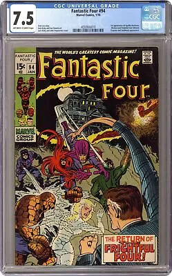 Buy Fantastic Four #94 CGC 7.5 1970 4030930010 • 213.13£