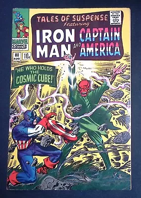 Buy Tales Of Suspense #80 Silver Age Marvel Comics Iron Man Captain America F • 89.99£