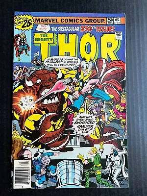 Buy THOR #250 August 1976 Vintage Avengers Marvel Comics • 27.75£