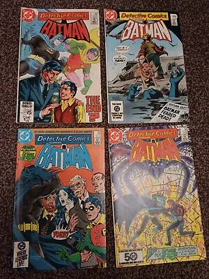 Buy DC Comics Batman Detective Comics # 542,545, 547, 550 Lot Of 4 • 29.99£