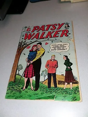 Buy PATSY WALKER #55 PAPER DOLL ISSUE HEADLIGHTS 1953 ATLAS Comics Golden Age Gga • 17.79£
