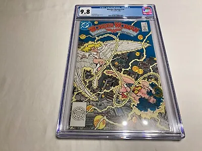 Buy Wonder Woman 16 CGC 9.8 NM/M Copper Age White Pages 2nd App Of Silver Swan! 1988 • 57£
