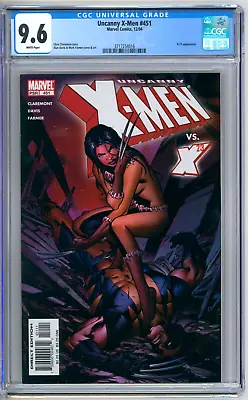 Buy Uncanny X-Men 451 CGC Graded 9.6 NM+ Marvel Comics 2006 • 63.09£