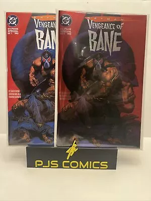 Buy Batman: Vengeance Of Bane #1 Foil And Reg 1st App Of Bane Key Issue Facsimile DC • 7.96£