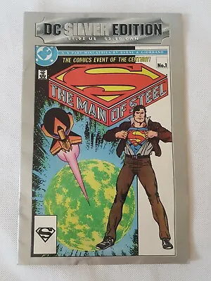 Buy The Man Of Steel No.1- Comic Book - DC Silver Edition • 5.98£