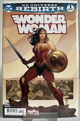 Buy Wonder Woman #1 Cover B Variant August 2016 DC Universe Rebirth • 5£