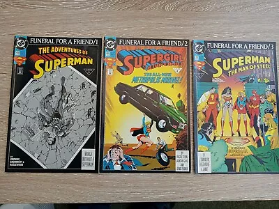 Buy DC Comics Superman Funeral For A Friend #1-8 Death Of Superman,  Doomsday  • 15£