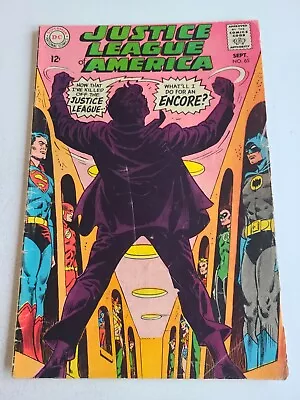 Buy Justice League Of America #65 DC 1968 Comic - 2ND APP STARRO - FINE- 5.5 • 14.23£