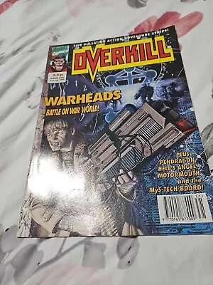 Buy Overkill # 8  Marvel UK Sci-Fi Magazine 31 St. July   1992 • 3.50£