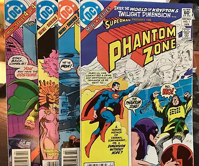 Buy Phantom Zone #1-4 Dc 1982 Complete Hg Set Superman Presents • 24.10£