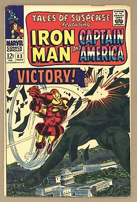Buy Tales Of Suspense 83 VGF Colan Kirby 1st TUMBLER Iron Man Capt America 1966 T447 • 31.66£