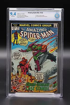 Buy Amazing Spider-Man (1963) #122 Romita CBCS 9.4 OW Pages Death Of Green Goblin • 804.28£