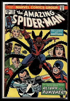 Buy 1974 Amazing Spider-Man #135 2nd Punisher Marvel Comic • 157.86£