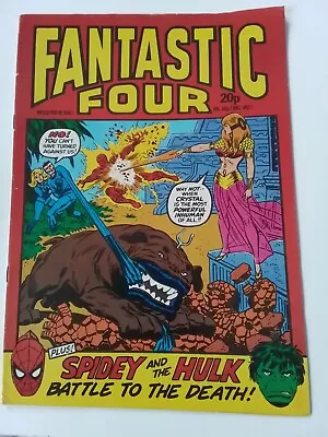Buy Vintage Fantastic Four #20  (1983) Marvel Comics UK Nice Condition • 10£
