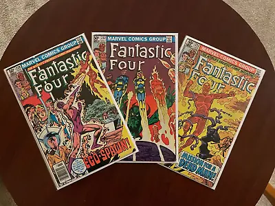 Buy Fantastic Four #228 #232 & #233 (Marvel 1981) Bronze Age 1st Ego-Spawn • 8.30£