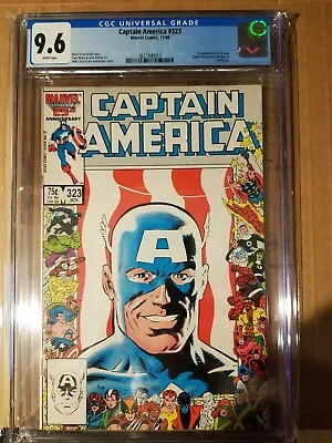 Buy Captain America #323 1st App Super Patriot & Battlestar CGC 9.6 Marvel GR1-32 • 118.94£