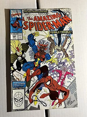 Buy The Amazing Spider-Man #340 (October 1990) 1st Femme Fatales Marvel Comics • 6.43£