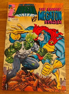 Buy COMIC - Savage Dragon V Savage Megaton Man No #1 Mar 1993 Image 1st Print *MC#4* • 2.50£