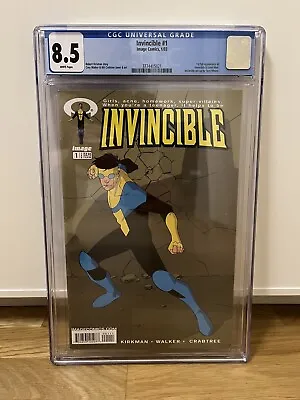Buy Invincible 1 - CGC 8.5 WP, Image Key 1st Invincible, 1st Print • 749.90£