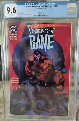 Buy Batman: Vengeance Of Bane Special #1 DC 1993 3rd Printing CGC 9.6 VHTF • 252.89£