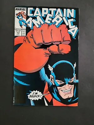 Buy Captain America #354 (1989) 1st Full App. And Cover Of John Walker US Agent FN • 23.71£