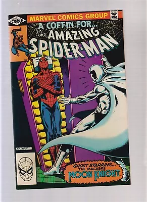 Buy Amazing Spider-man #220 - Moon Knight (9/9.2) 1981 • 23.70£