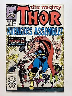 Buy MIGHTY THOR #390 (1980) 1st Captain America Lifts Thor's Hammer Mjolnir! • 11.83£