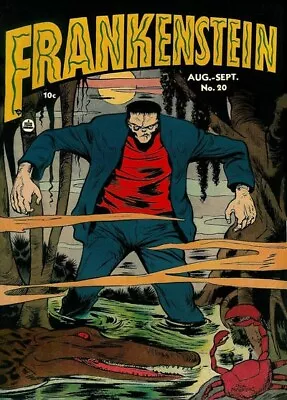 Buy Frankenstein Collection Full Run Vintage Prize Comic Books On Dvd Rom • 3.95£
