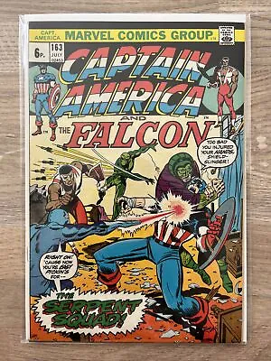 Buy Marvel Comics Captain America And The Falcon  #163 1973 1st App Serpent Squad • 14.99£