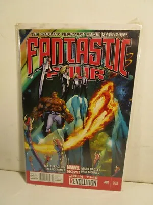 Buy Fantastic Four #3 Marvel Comics 2013 Matt Fraction BAGGED BOARDED • 11.34£