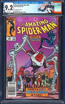 Buy Amazing Spider-Man #263 CGC 9.2 (1985) Canadian Price Variant! L@@K! • 92.42£