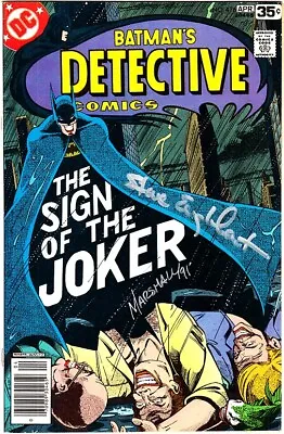 Buy DETECTIVE COMICS #476 FN Signed 2X Steve Englehart/Marshall Rogers 1978 DC Joker • 160.62£