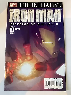 Buy IRON MAN : DIRECTOR OF S.H.I.E.L.D #18 The Initiative Marvel 2007 VF • 1.99£