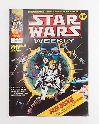 Buy Star Wars Weekly #1 Vintage Marvel Comics UK - Nice Copy • 46£