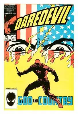 Buy Daredevil #232 8.0 // 1st Appearance Of Nuke Marvel Comics 1986 • 28.95£